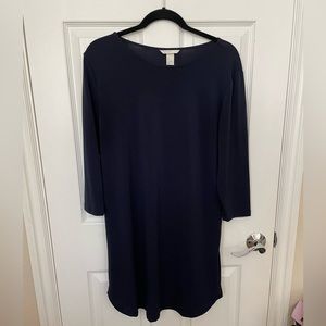 H&M navy blue dress